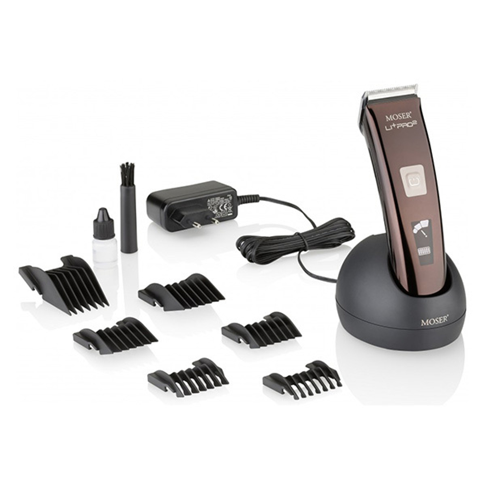 Аккумуляторно-сетевая машинка для стрижки волос Moser Li+Pro2 1888-0051