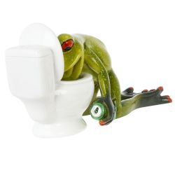 GAEM Фигурка декоративная "Лягушка", L13,5 W5,5 H7,5 см