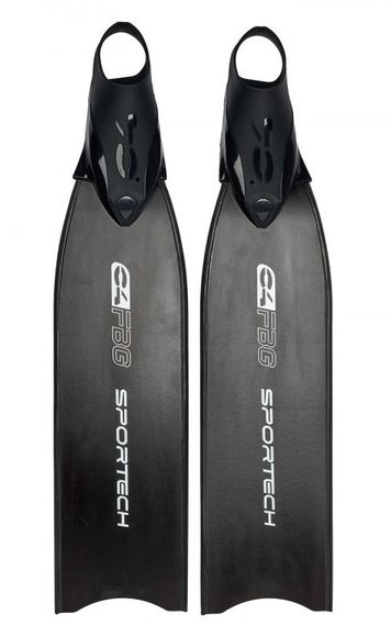 Ласты C4 Carbon Sportech Silicone FBG черный