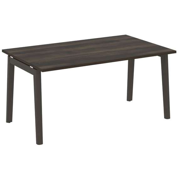 Onix Wood Стол переговорный (1 столешница) OW.PRG-1.4 Дуб Мали/Дуб Темный/Металл Антрацит 1580*980*7