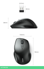 Мышь Ugreen MU101-90395 Black (90395)