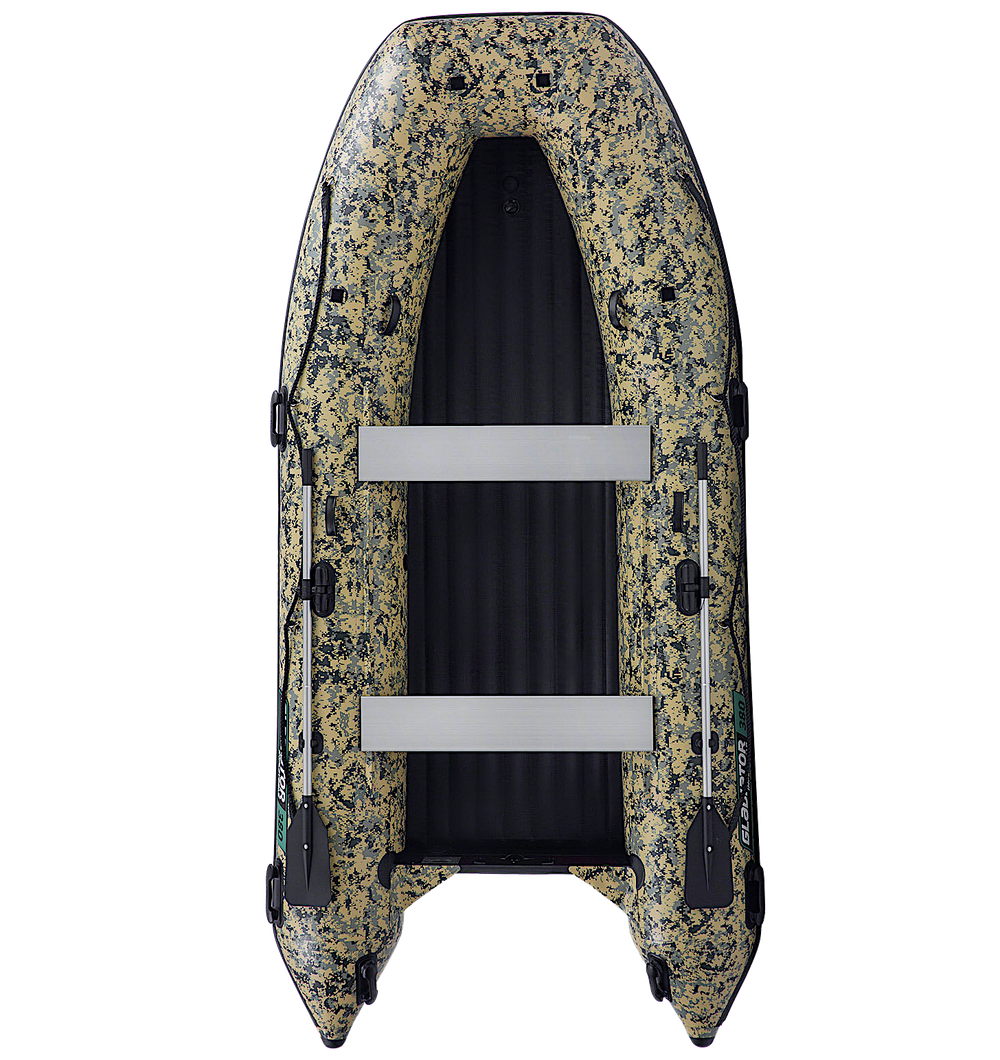 Лодка ПВХ Gladiator AirPro E380Pro НДНД Camo -