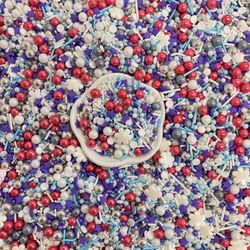 Посыпка кондитерская микс «Снегири» 1кг