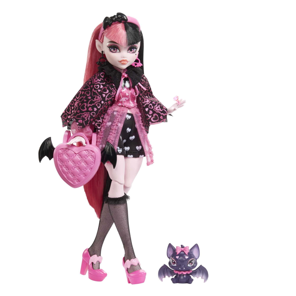 Кукла Monster High Draculaura с питомцем