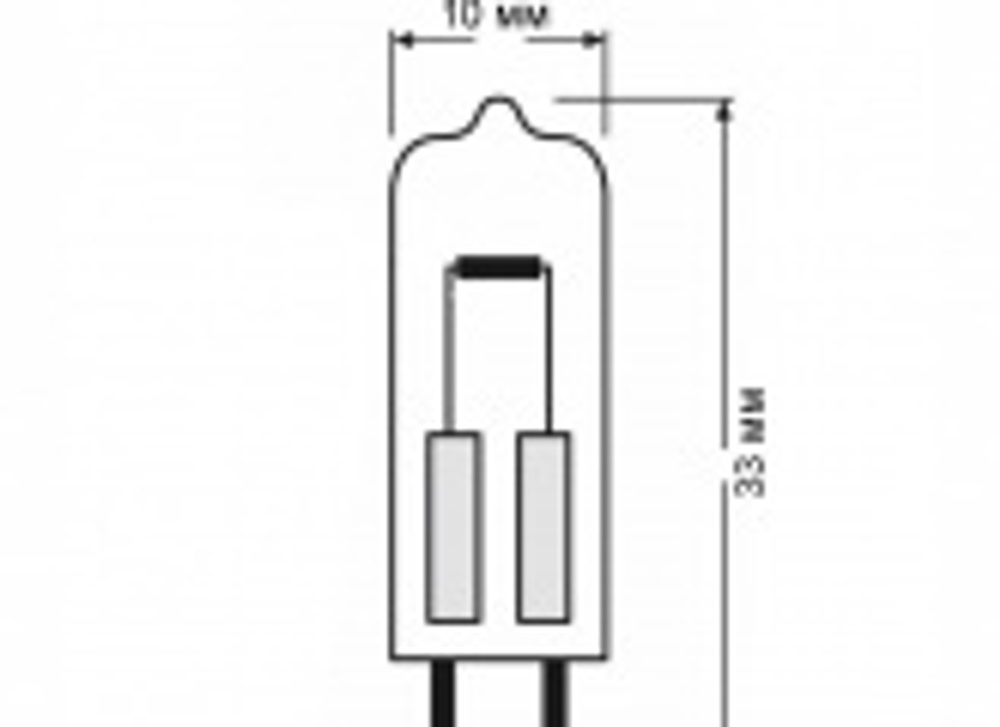 Лампа галогенная капсульная Osram 64425 S Halostar 20W 12V G4 2000h 4058075094215