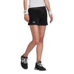 Женские Шорты теннисные Adidas W Plisse Shorts - black