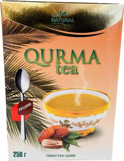 Чай пакистан QURMA в/с гран 250гр *40