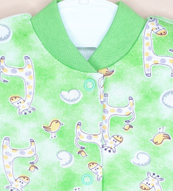 Боди Жирафики 2 (зелёный)