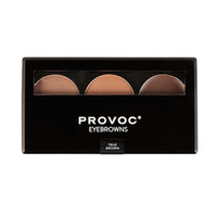 Набор теней для бровей #03 цвет Коричневый Provoc EyeBrowns Brow Palette True Brown