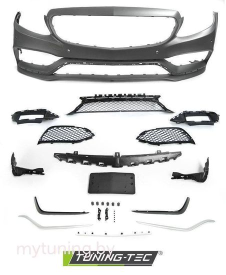 Бампер передний AMG C63 STYLE для Mercedes C W205