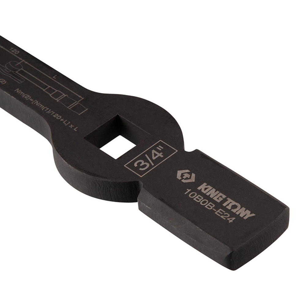 KING TONY (10B0B-E24) Ключ для тормозных суппортов грузовых автомобилей E24, 3/4", ударный