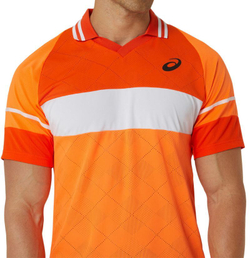 Мужское теннисное поло Asics Match Actibreeze Polo Shirt M - koi
