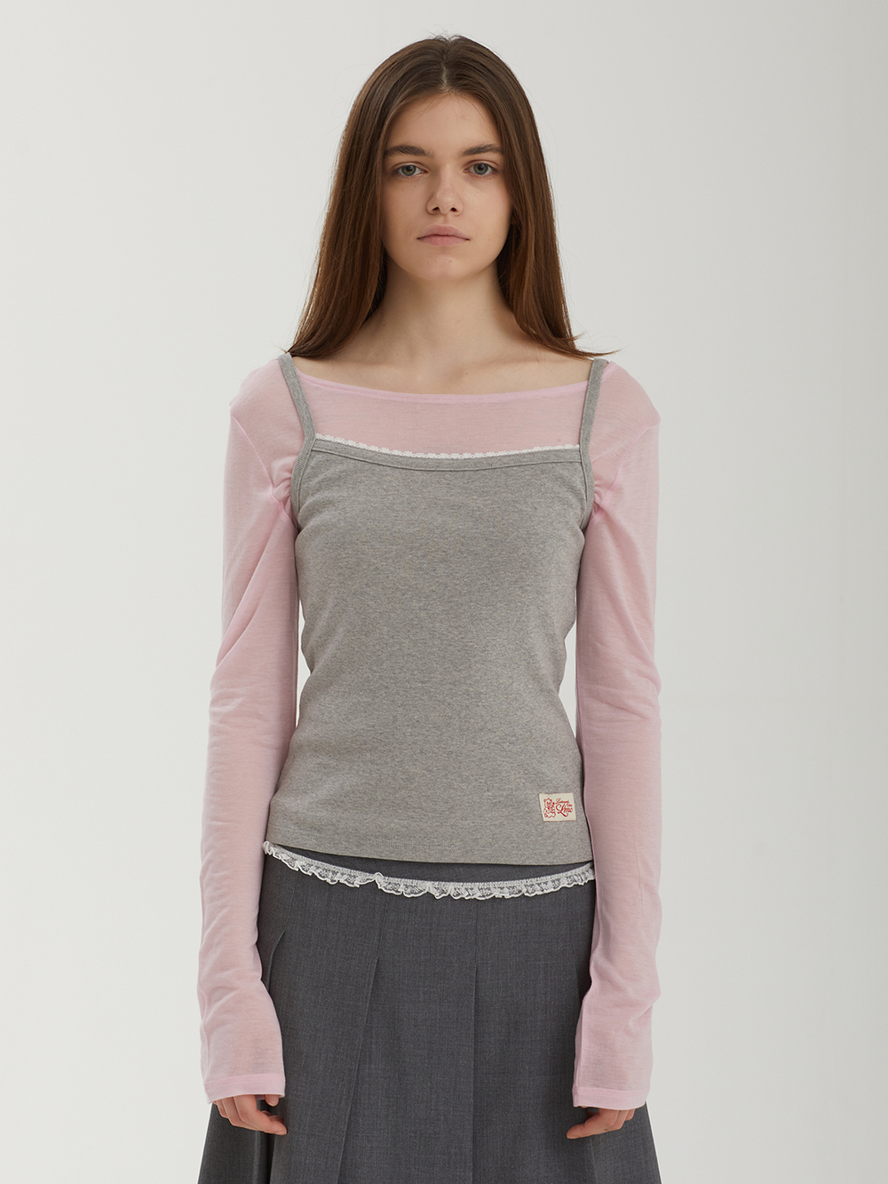 Женская Майка Lace Basic