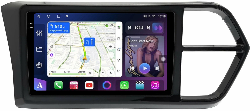 Магнитола для Jetta VS5, VS7 - FarCar BM10-9512-VS монитор 10.36" QLED на Android 14, TS10, 4+32Гб, CarPlay, 4G SIM-слот