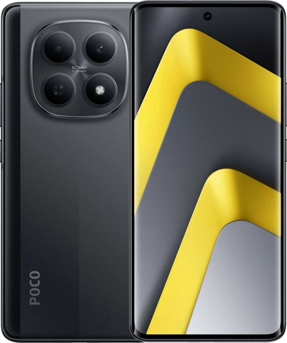 Смартфон Poco M8 8/256Гб Чёрный