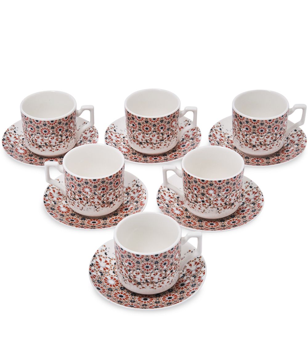 GAEM Art MUG-435/4 Набор из 6 чайных пар