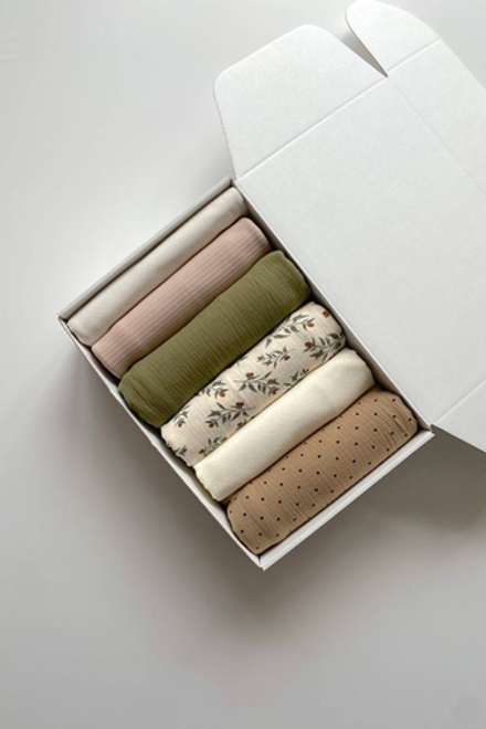 Набор пеленок "Оливки XL new"