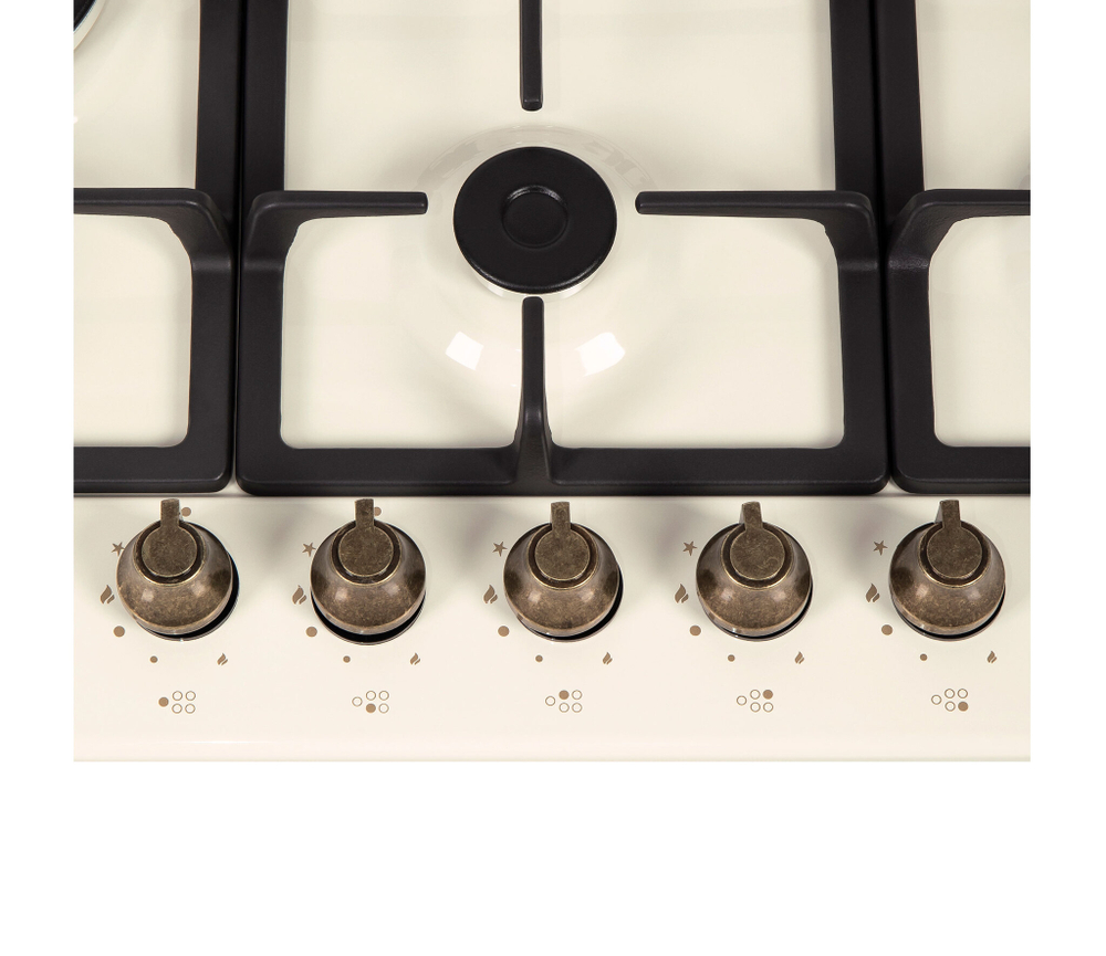 Газовая варочная панель MAUNFELD EGHE.75.33CBG1.R\G фото 6