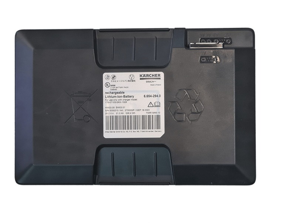 Ремонт аккумулятора Karcher 6.654-294.0
