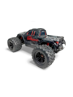 Радиоуправляемый монстр MJX Hyper Go 10208 V2 (черный) Brushless 4WD 2.4G LED 1/10, без ЗУ и акб
