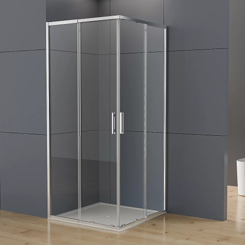 Душевой уголок Vincea Rapid-N 1000/1100x1100/1200 VSS-3RN1112E10CL стекло прозрачное/профиль хром