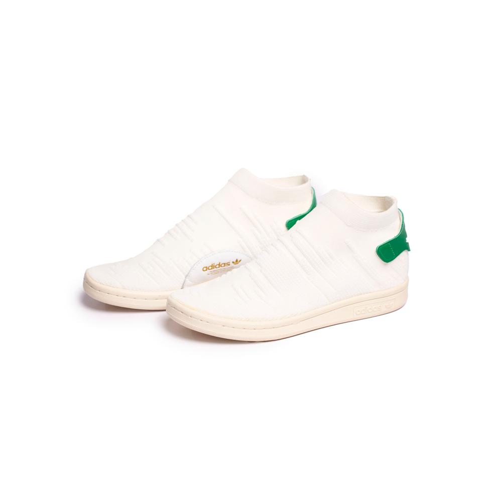 Adidas Stan Smith Primeknit Sock "White Green"