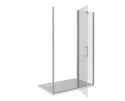 Душевая дверь в нишу Bas Mokka WTW 110*185 без поддона, без магнитного профиля