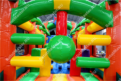 Надувная полоса препятствий "Пальмовый оазис"