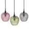 Светильник подвесной каскадный aurora, 65х18 см, сливовый/зеленый/серый