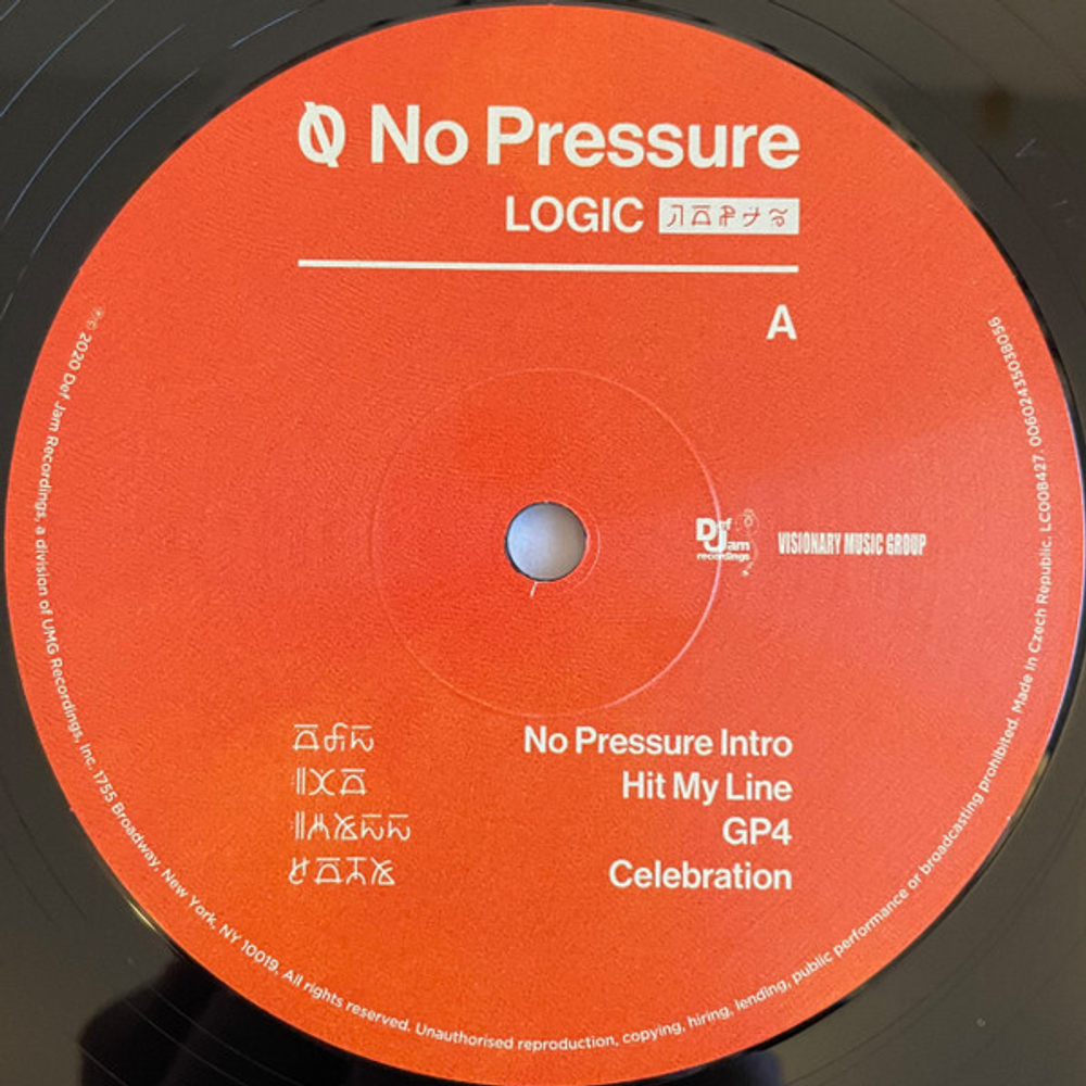 Logic / No Pressure (2LP)