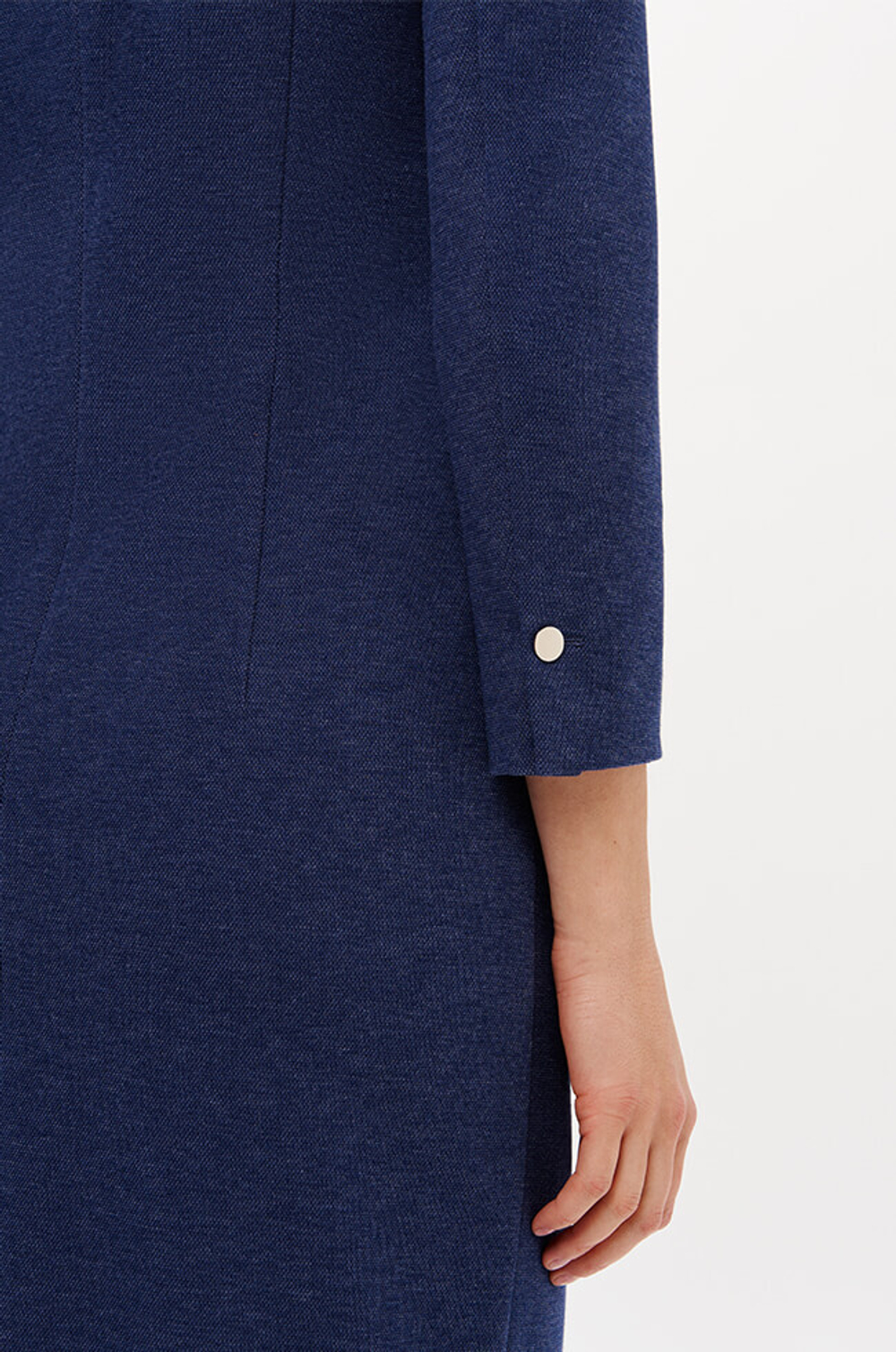 51693 Платье женское (синий меланж)