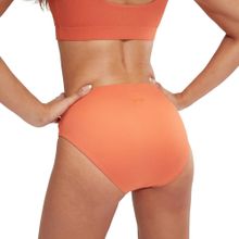 Купальник SPEEDO Textured Deep U-Back Bikinis,8-00387516588, размер 34, российский размер 46, оранжевый