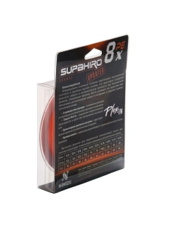 Шнур плетеный "Supahiro" 8Х, L-100 м