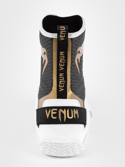 Боксерки Venum Elite White/Black-Gold