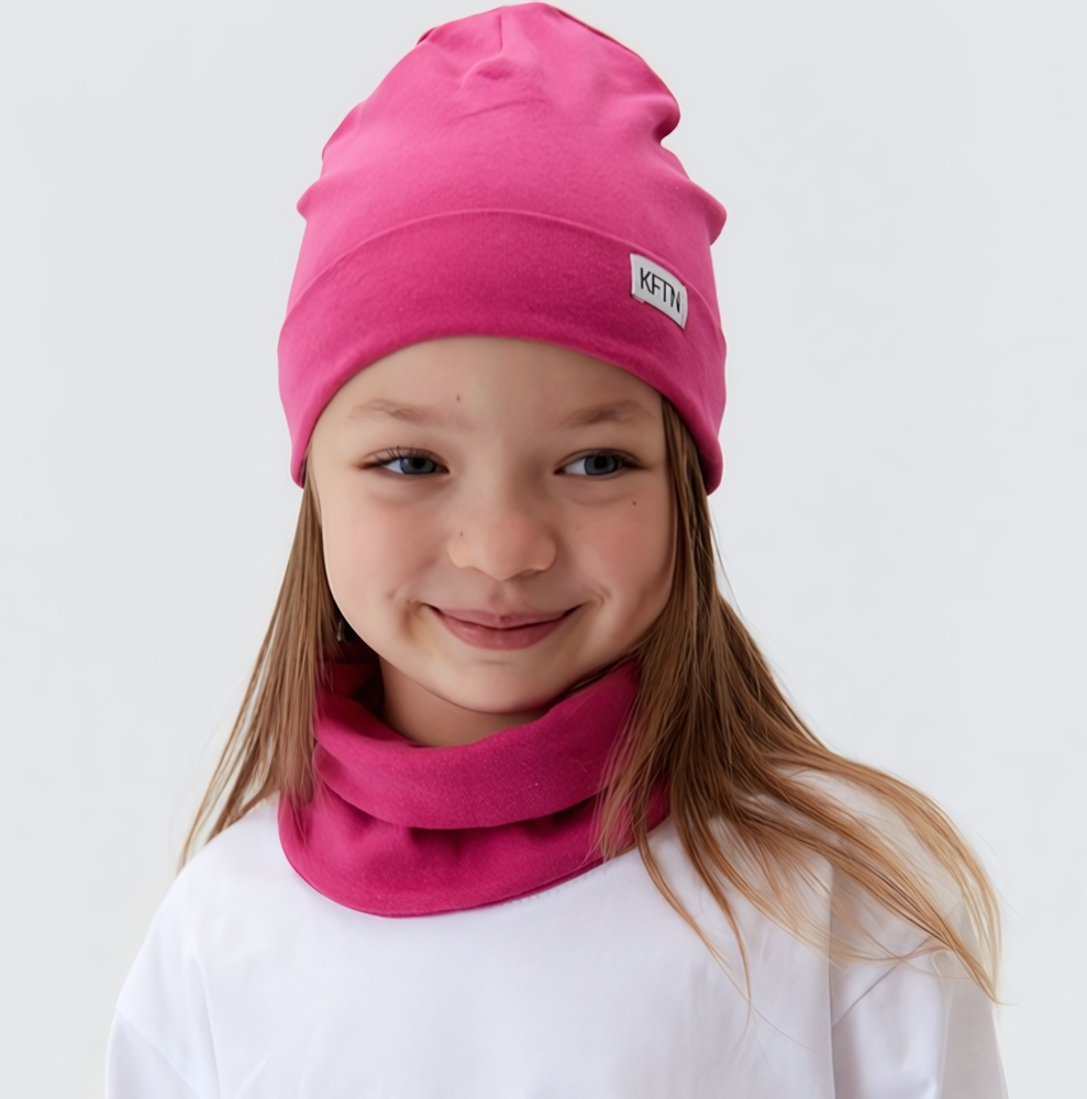 Шапка детская со снудом, р. 54/ 10123876 KAFTAN Шапка детская со снудом, р. 54/ 10123876 KAFTAN