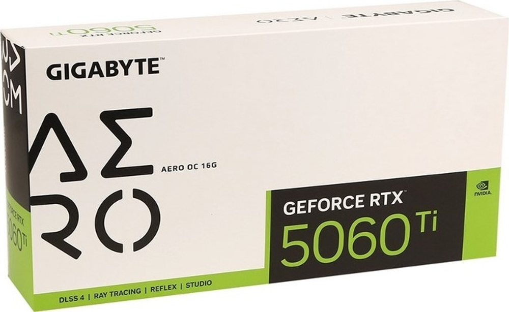 Видеокарта GIGABYTE RTX 5060 Ti Aero OC (GV-N506TAERO OC-16GD) 16 Гб