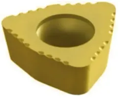 Рельсовые сверла укороченные со сменными пластинами WCMX для станков с подводом СОЖ, арт. 424-25