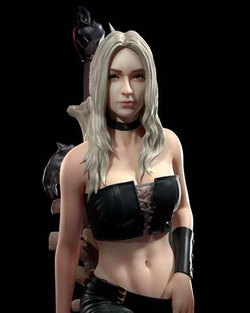 Триш Дьявол может плакать Фигурка Trish Devil may cry dmc