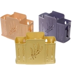 Подставка для столовых приборов пластиковая «Колосок» 19*13*7см 3секции