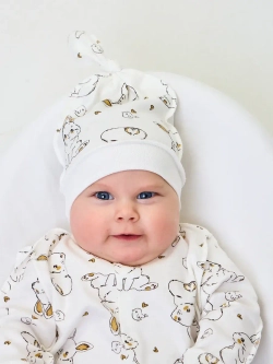 Конверт плюшевый на выписку для новорожденного осень