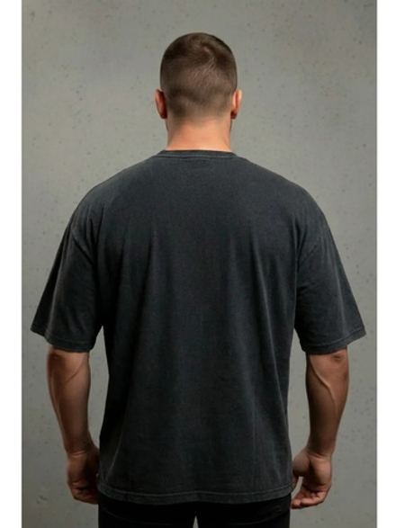 Футболка оверсайз LEGENDA Герб черная