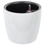 Кашпо АНФА D280мм с вставкой и с автополивом Белый