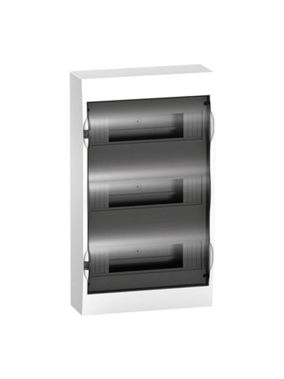 Бокс навесной ОП City9 Box 3 ряда 36мод. с прозр. дверцей SE EZ9E312S2SRU