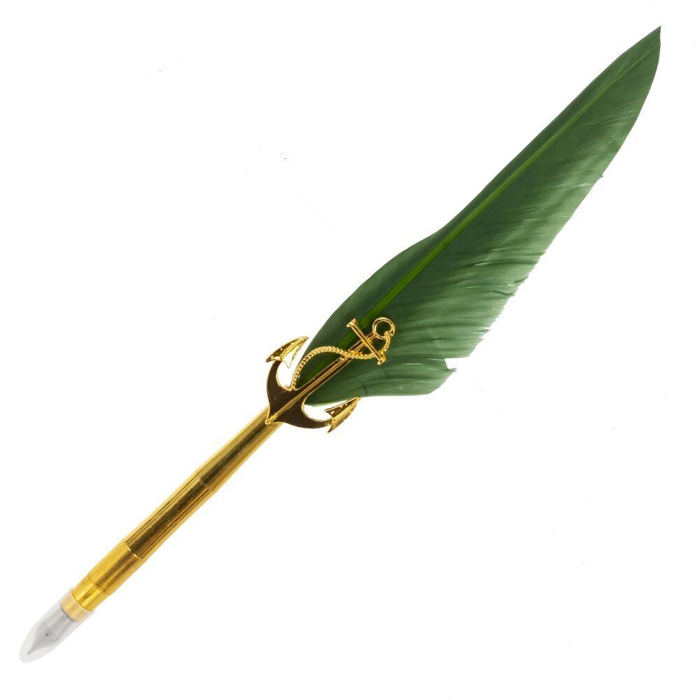 GAEM Набор подарочный: ручка перьевая, чернила 5шт, чернильница, L28 W11,5 H4 см