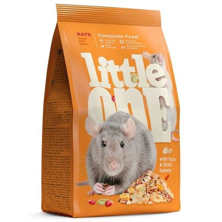 Сухой корм Little One для Крыс, 900 г х 4 шт (3,6 кг)