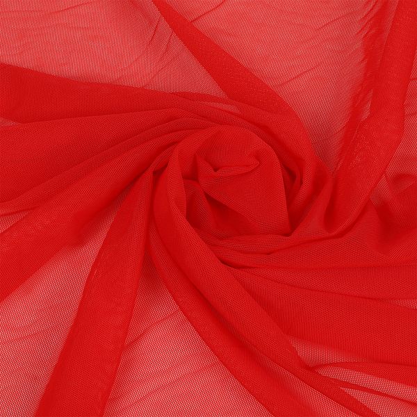 Сетка бельевая эластичная 80 г/м², шир.160 см / 3 метра, 100 красный /068.100.3/