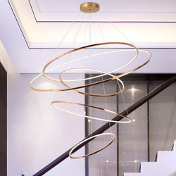 Люстра Cloyd KUBRIK C5 / выс. 400 см - золото (арт.10677)