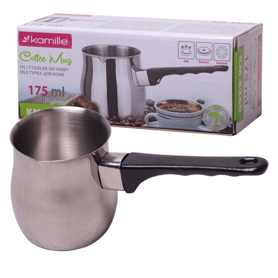 Турка для кофе 175 мл. из нержавеющей стали Kamille КМ-4360