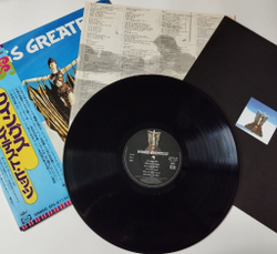 Винтажная виниловая пластинка LP Paul McCartney Wings Greatest Hits (Japan 1978) (Obi) Silly Love Songs