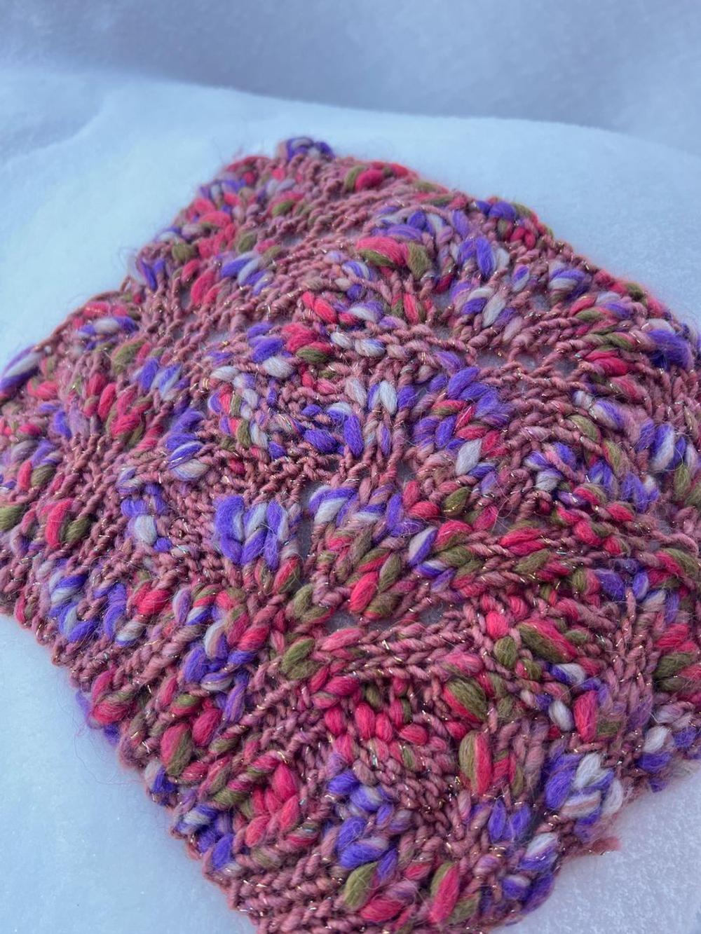 Трикотажная пряжа для вязания MORELINO толстая шишибрики